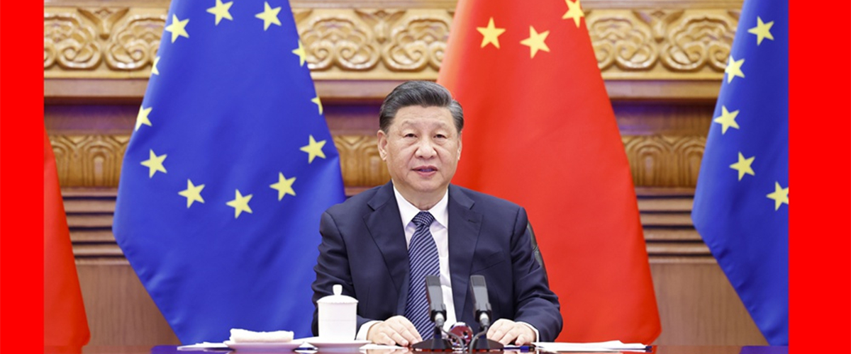 习近平：中欧应为动荡的世界局势提供稳定因素